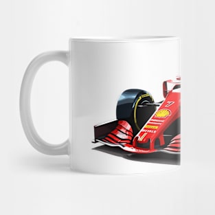 Red Ferrari Formula One Mug